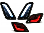 LED-Blinker-Set vorne+hinten - GASOLINA - Vespa GT/GTS/GTV/HPE 125-300 ccm (Bj. 2003-2022) - smoked